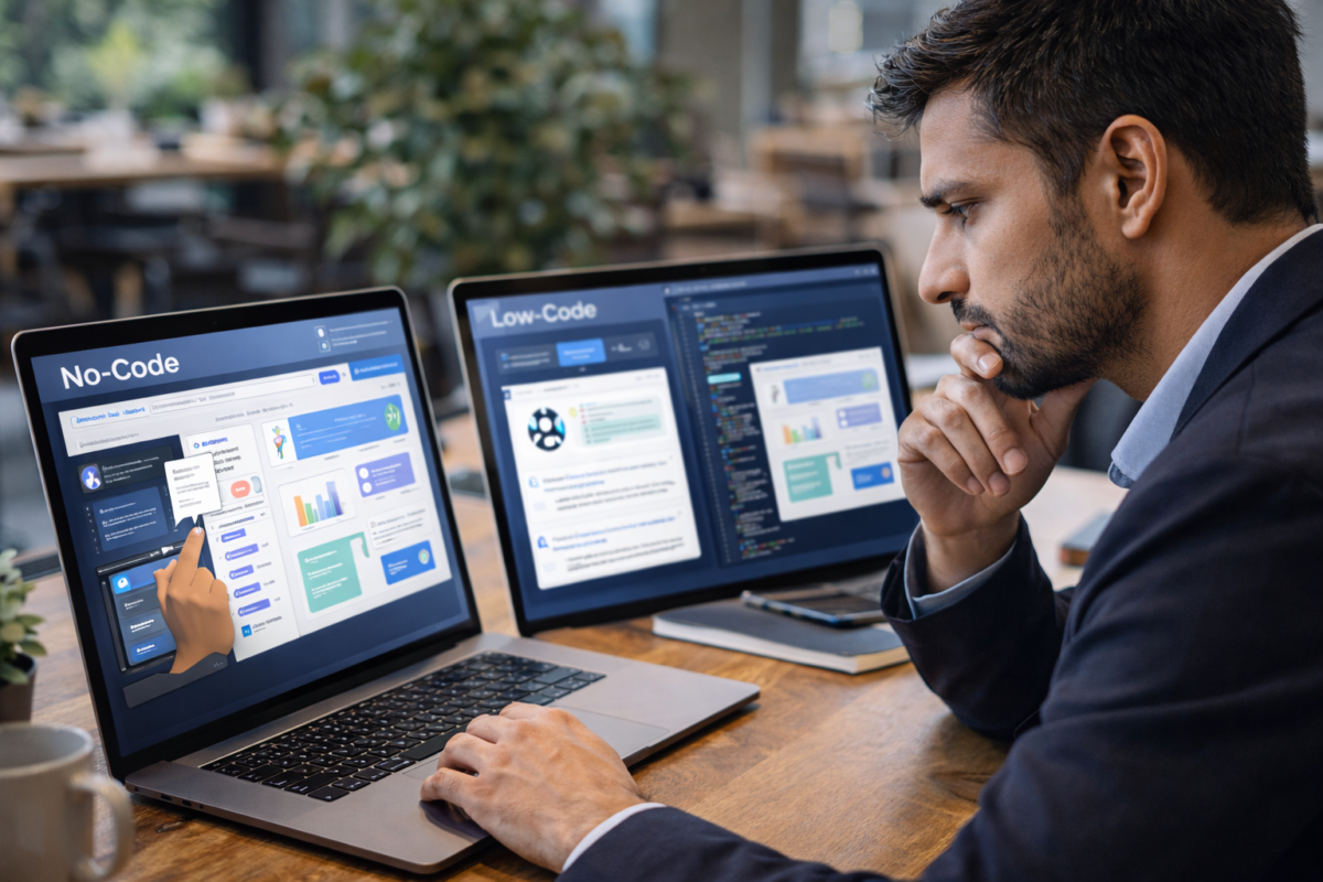 Should I Build My App with No-Code or Low-Code Platforms?