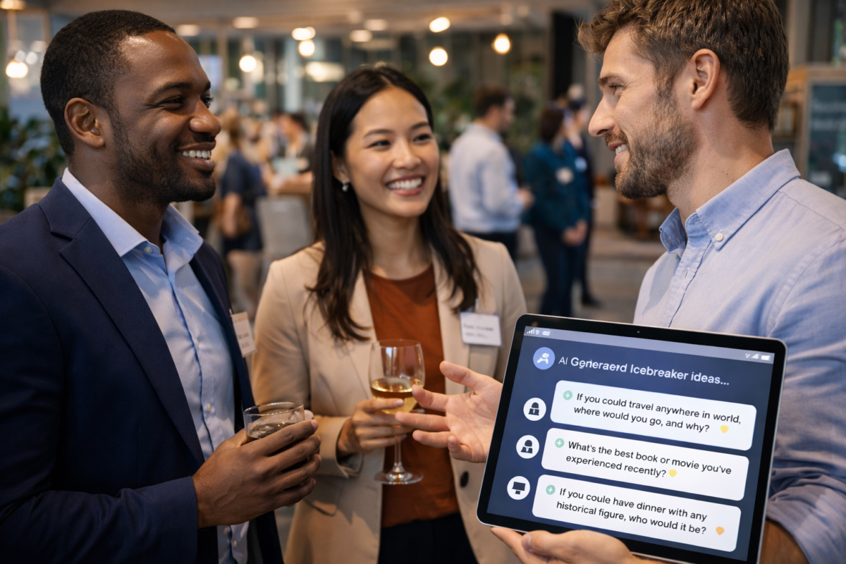 How Generative AI Can Help You Nail Networking Icebreakers