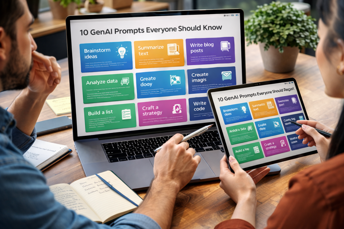 10 GenAI Prompts Everyone Should Know