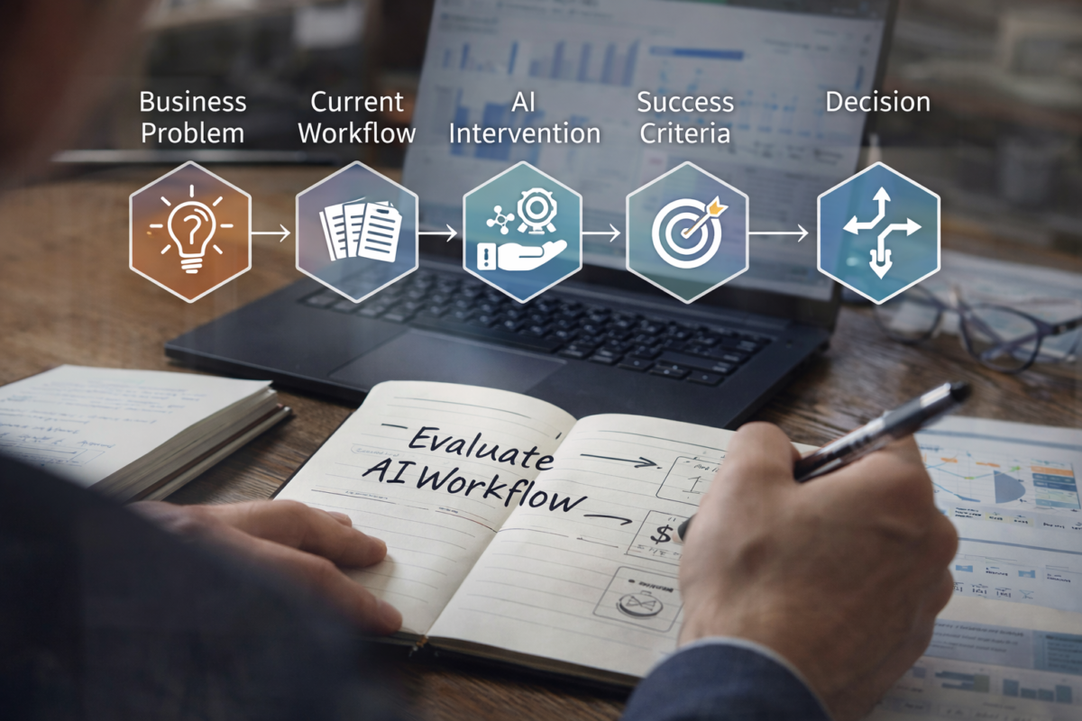 Before You Automate Anything: How I Evaluate an AI Workflow for a Small Business